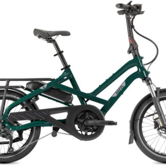 Tern HSD P10 Compact Cargo Bike Blue-Green - Cycles UK