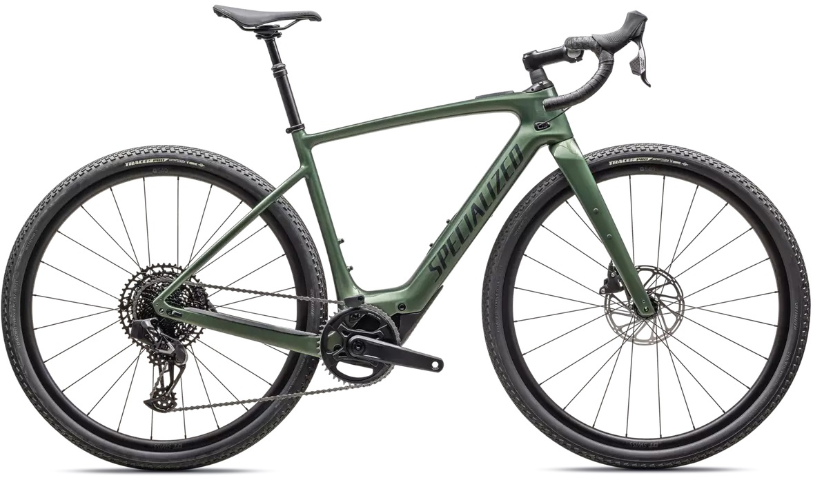Specialized 2026 Turbo Creo 2 Comp Electric Gravel Bike 61 Cypress Metallic / Black Liquid Metal - Cycles UK