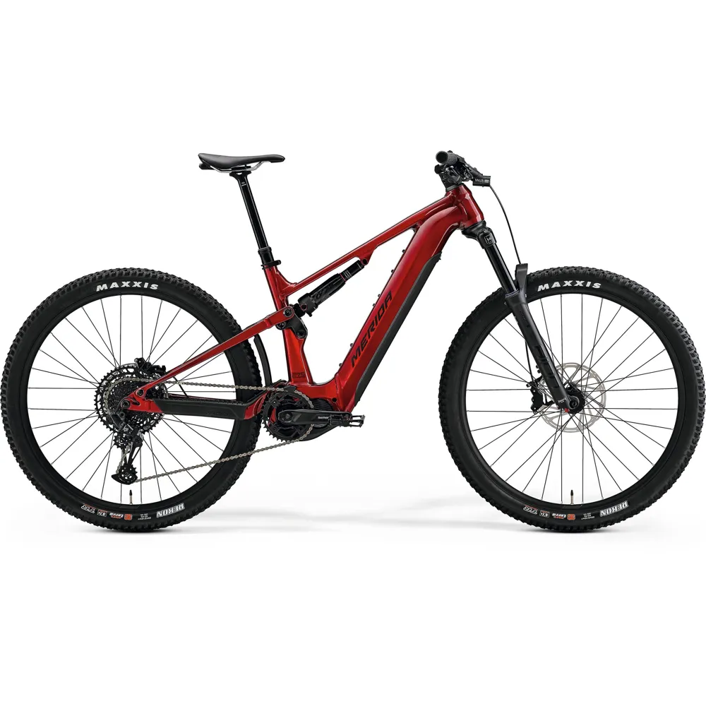 Merida eOne-Forty 675 Electric Bike 2024 Red/Black