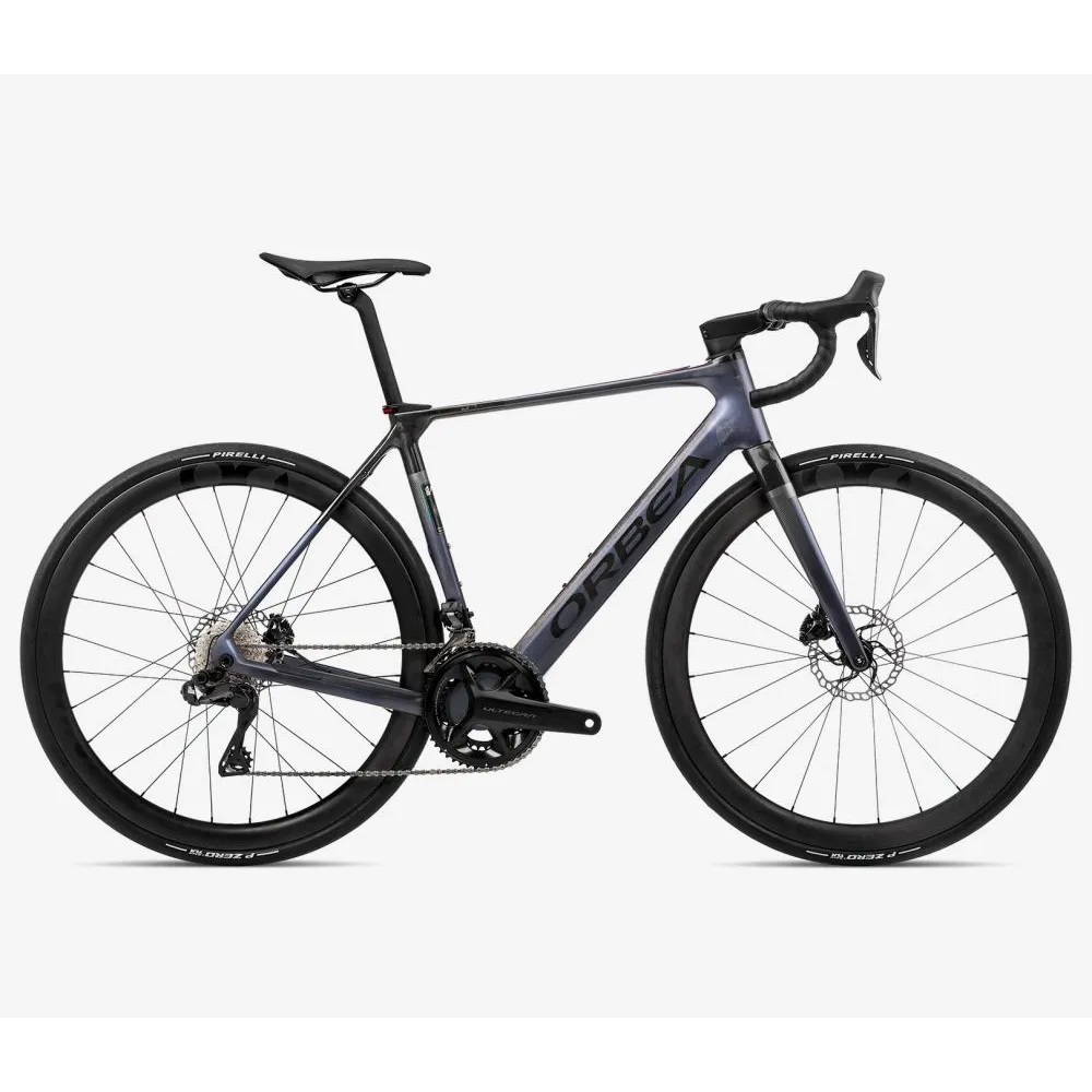 Orbea Gain M20i Electric Road Bike 2023 Tanzanite Carbon View/Carbon Raw