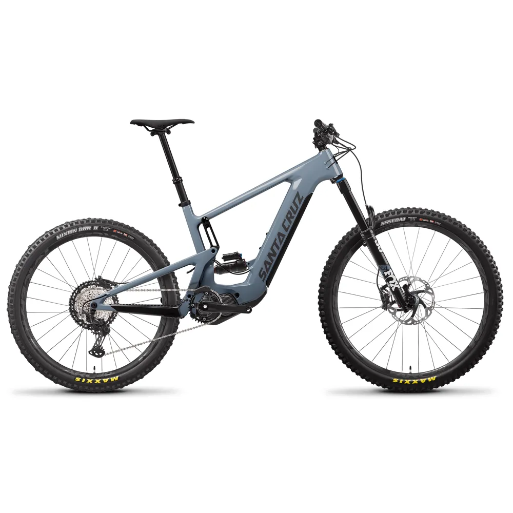 Santa Cruz Heckler C XT MX Electric Bike 2023 Maritime Grey