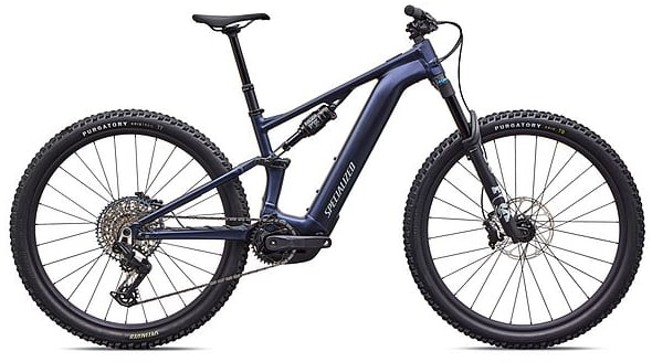 Specialized 2026 Turbo Levo R Comp Alloy Full Suspension Electric Mountain Bike S4 - 29 Satin Metallic Deep Marine / Shadow Silver - Cycles UK