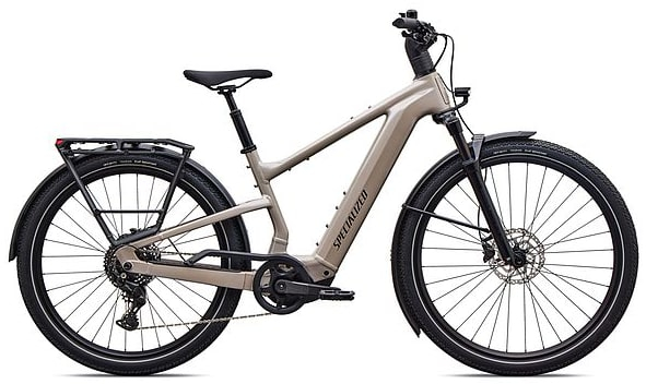 Specialized 2027 Vado 3 4.0 Electric Hybrid Bike M GLOSS SANDSTONE METALLIC / WARM SMOKE METALLIC - Cycles UK